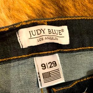 Judy Blue skinny jeans, Size 9/29, Dark denim
